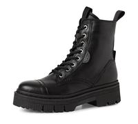 Tamaris Femme Damen Lace Boot Flat 1-25204-45 Bottine, Noir, 36 EU