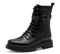 Tamaris Femme Damen Lace Boot Flat 1-25228-45 Bottine, Black Croco, 37 EU