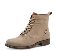 Tamaris Femme Damen Lace Boot Flat 1-25298-45 Bottine, Taupe, 38 EU