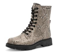 Tamaris Femme Damen Lace Boot Flat 1-25918-43 Bottine, Beige Snake, 39 EU