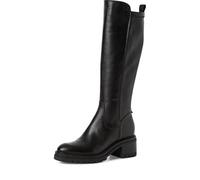 Tamaris Femme Damen Long Boot Flat 1-25505-45 Botte Haute Jusqu'au Genou, Noir, 39 EU