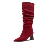 Tamaris Femme Damen Long Boot Heel 1-25507-45 Botte Haute Jusqu'au Genou, Rouge, 39 EU