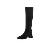 Tamaris Femme Damen Long Boot Heel 1-25520-45 Botte Haute Jusqu'au Genou, Noir, 41 EU