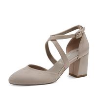 Tamaris Femme Damen Pump with Strap 1-24414-41 Escarpins, Taupe, 40 EU