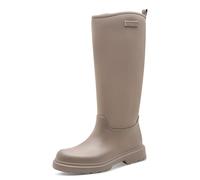 Tamaris Femme Damen Rubberboot 1-25611-45 Botte de Pluie, Taupe, 36 EU