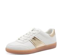 Tamaris Femme Damen Sneaker Low 1-23609-45 Basket, Or Blanc, 37 EU