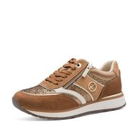 Tamaris Femme Damen Sneaker Low 1-23726-43 Basket, Cognac Comb, 40 EU