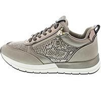 Tamaris Femme Damen Sneaker Low 1-23732-41 Basket, Taupe Snake, 38 EU