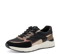 Tamaris Femme Damen Sneaker Low 1-23745-43 Basket, Cuivre Noir, 38 EU