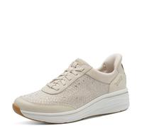 Tamaris Femme Damen Sneaker Low 1-23779-45 Basket, Ecru, 39 EU