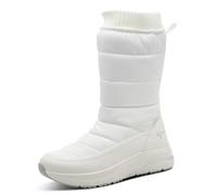 Tamaris Femme Damen WL Boot 1-26805-45 Botte de Neige, Blanc, 41 EU