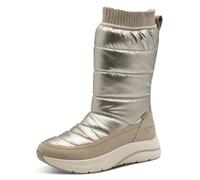 Tamaris Femme Damen WL Boot 1-26805-45 Botte de Neige, Champagne, 39 EU