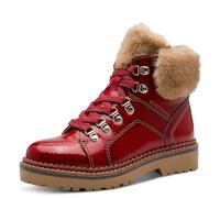 Tamaris Femme Damen WL Lace Boot 1-26264-43 Botte de Neige, Couleur : Rouge, 42 EU