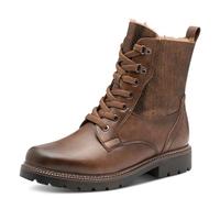 Tamaris Femme Damen WL Lace Boot 1-26292-45 Botte de Neige, Cognac Comb, 40 EU