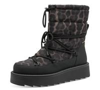 Tamaris Femme Damen WL Lace Boot 1-26846-45 Botte de Neige, Noir/léopard, 41 EU
