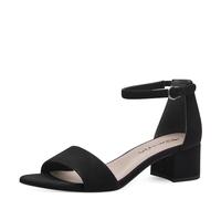 Tamaris Femme M2820142 Sandales à Talon, Black, 37 EU