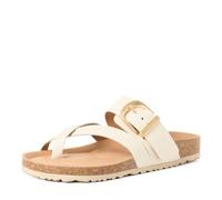 Tamaris Femme mule à semelle intérieure cuir plate beige 37 EU