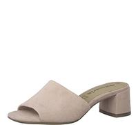 Tamaris Femme Mules, Dame Sabots,TOUCHit,Chaussure d'été,Chaussure de Loisir,Pantoufle,Slides,Sandale,Powder,36 EU