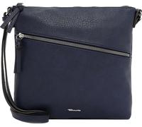 Tamaris Femme Sac à bandoulière fermeture éclair en diagonale Alessia 30814, Couleur:Bleu