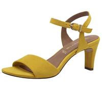 Tamaris Femme Sandale Tissu talon recouvert 1-28028-42, Taille:38 EU, Couleur:Jaune