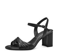 Tamaris Femme Sandalette Sandale à Talon, Noir, 39 EU