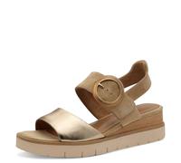 Tamaris Femme Sandalette Sandale cale, Marron Tan Comb, 36 EU