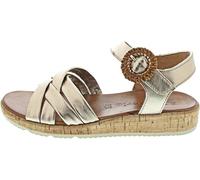 Tamaris Sandales plates pour femme, bronze, 42 EU, Bronze., 42 EU