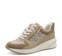 Tamaris Baskets basses beige / beige foncé / noir / blanc Taille 39