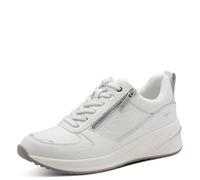 Tamaris Femmes Baskets Basses | 1-23754-45 - Lacets, Easy In, semelle intérieure amovible, talon compensé de 5 cm