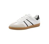Tamaris Baskets Basses pour Femme - Blanc/Noir - Taille 42 EU