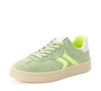 Tamaris Baskets basses 23723-44 cuir vert Femme taille 39