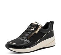 Tamaris Baskets basses femme – noir/doré – taille 42 EU