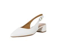 Tamaris Escarpin femme 1-29500-42 117 à bride arrière blanc Taille 40