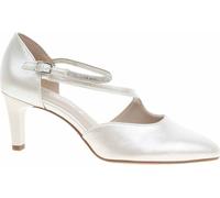 Tamaris Femmes Escarpins à lanières strass Stiletto 1-22425-44, Taille:40 EU, Couleur:Blanc