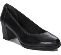 Tamaris Femmes Talon bloc en cuir confortable 1-22416-43, Taille:39 EU, Couleur:Noir