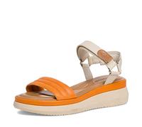 Tamaris Heeled Sandal 1-1-28022-30, Orange Ivory, 6 UK
