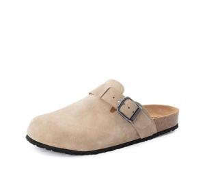Tamaris Homme Mules à semelle intérieure cuir plates beige 41 EU