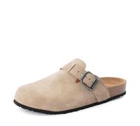Tamaris Homme Mules à semelle intérieure cuir plates beige 42 EU