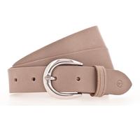 Tamaris Ceinture en cuir W95 Gris Taupe