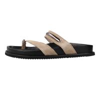 Tamaris - Leather Mule - Femme - Chaussures - Gris - Taille: 38 EU