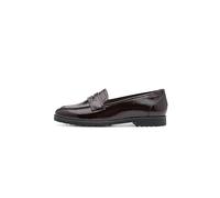 Tamaris Mocassins Plats pour Femme, Marron (Moka breveté), 38