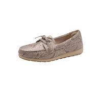 Tamaris Femme Comfort Damen Slipper 8-84601-46 Mocassin, Beige Snake, 36 EU