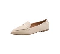 Tamaris Mocassin Femme plat Cuir beige 41 EU