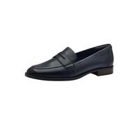 Tamaris Mocassin Femme plat Cuir bleu 37 EU