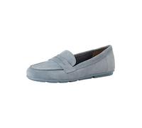 Tamaris Mocassin femme 24203-46 cuir plat bleu Taille 39