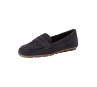 Tamaris Mocassin Femme plat Cuir bleu 40 EU