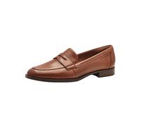 Tamaris Mocassin femme 1-24202-44 en cuir marron plat Taille 41