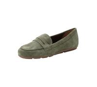 Tamaris Mocassin Femme plat Cuir vert 38 EU