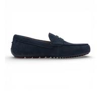 Tamaris Mocassins Classiques Bleu Marine En Daim Chaussures Décontractées