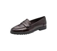 Tamaris Mocassins Plats pour Femme, Marron (Moka breveté), 40